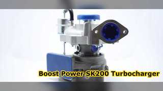 نقدم لك شاحن توربيني TA3134 عالي الجودة للحفارة SK200 KATO HD700 HD820